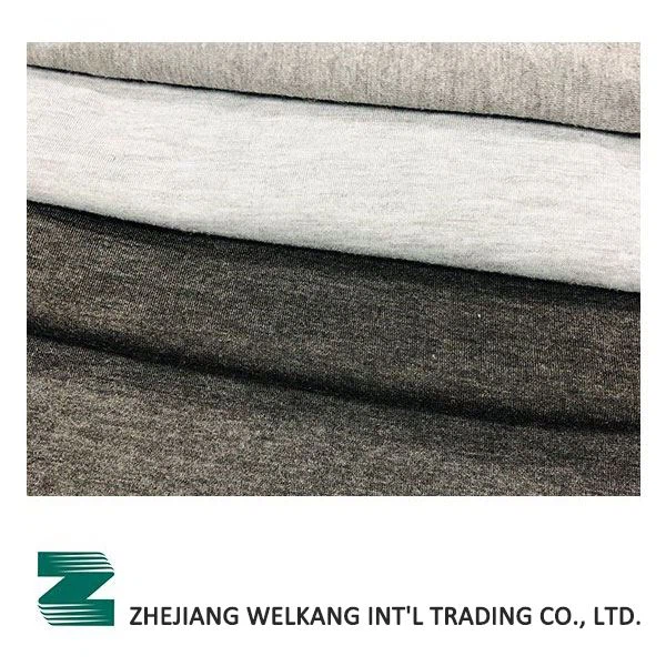 100 % Spun Poly Yarn Dye Single Jersey Melange