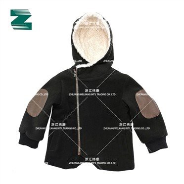 Manteau Pour Enfants Avec Capuche Avec Fermeture Éclair
