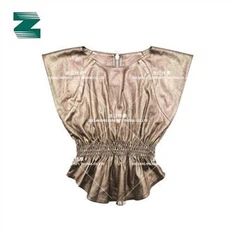 Top Pour Enfants En Light Pu Pour Fille